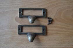 Drawer Label / Pull Handles (pair)